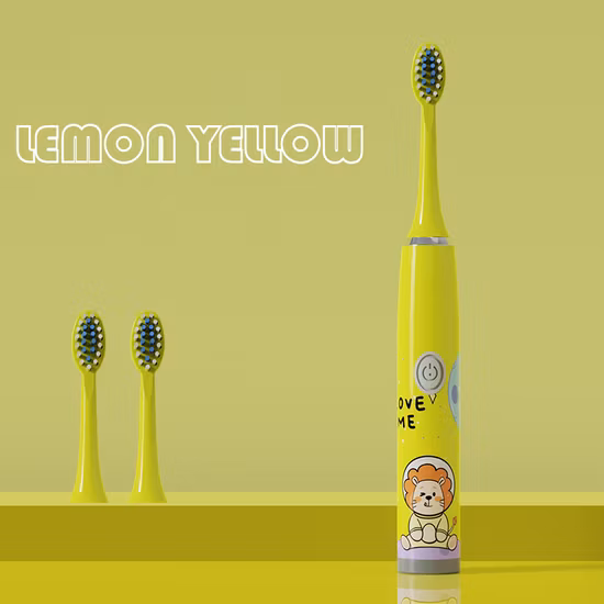 Children Cartoon Gum Care Automatic Sonic Electric Toothbrush for Kid Hygiene
