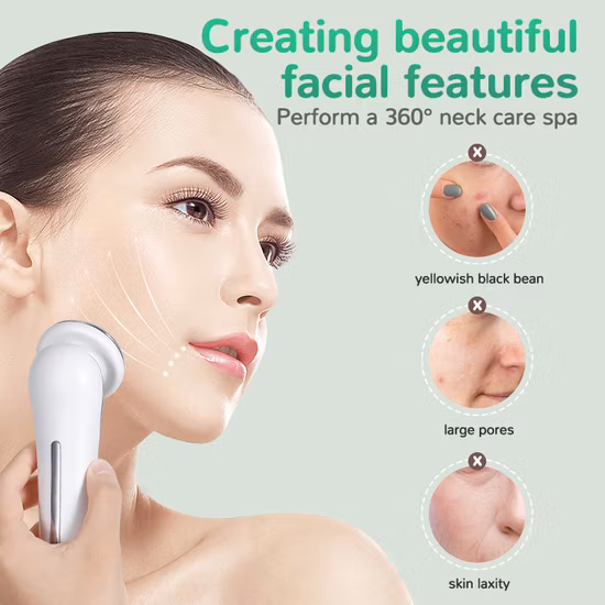 EMS Micro Current Lifting and Tightening Intelligent Color Light V-Face Beauty Massager